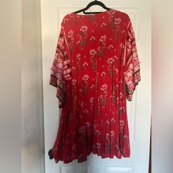 Spell Arabian Jewel Dress, Size M/L, Red - Picture 7 of 13